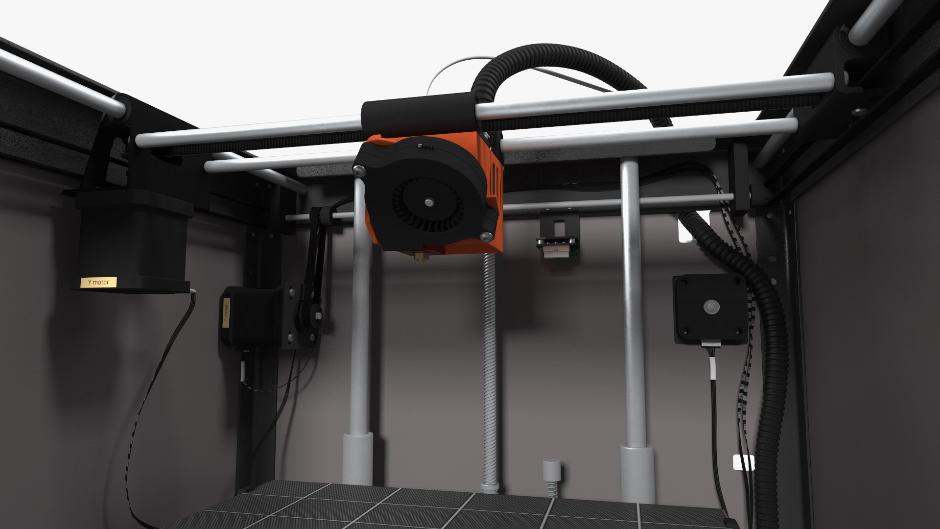 3D 3d Printer Rigged for Maya