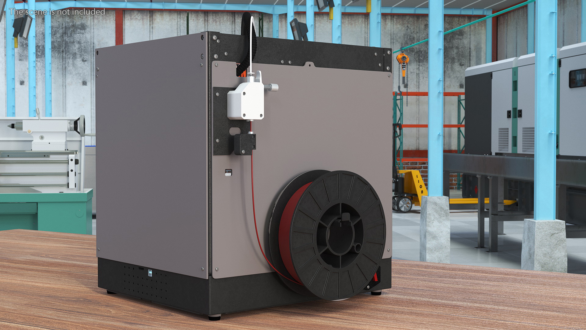 3D 3d Printer Rigged for Maya