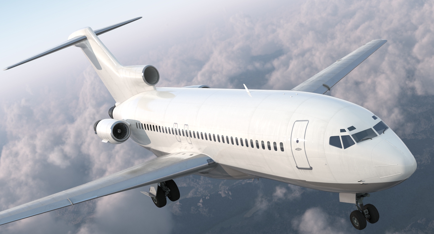 Boeing 727 100 Generic 3D
