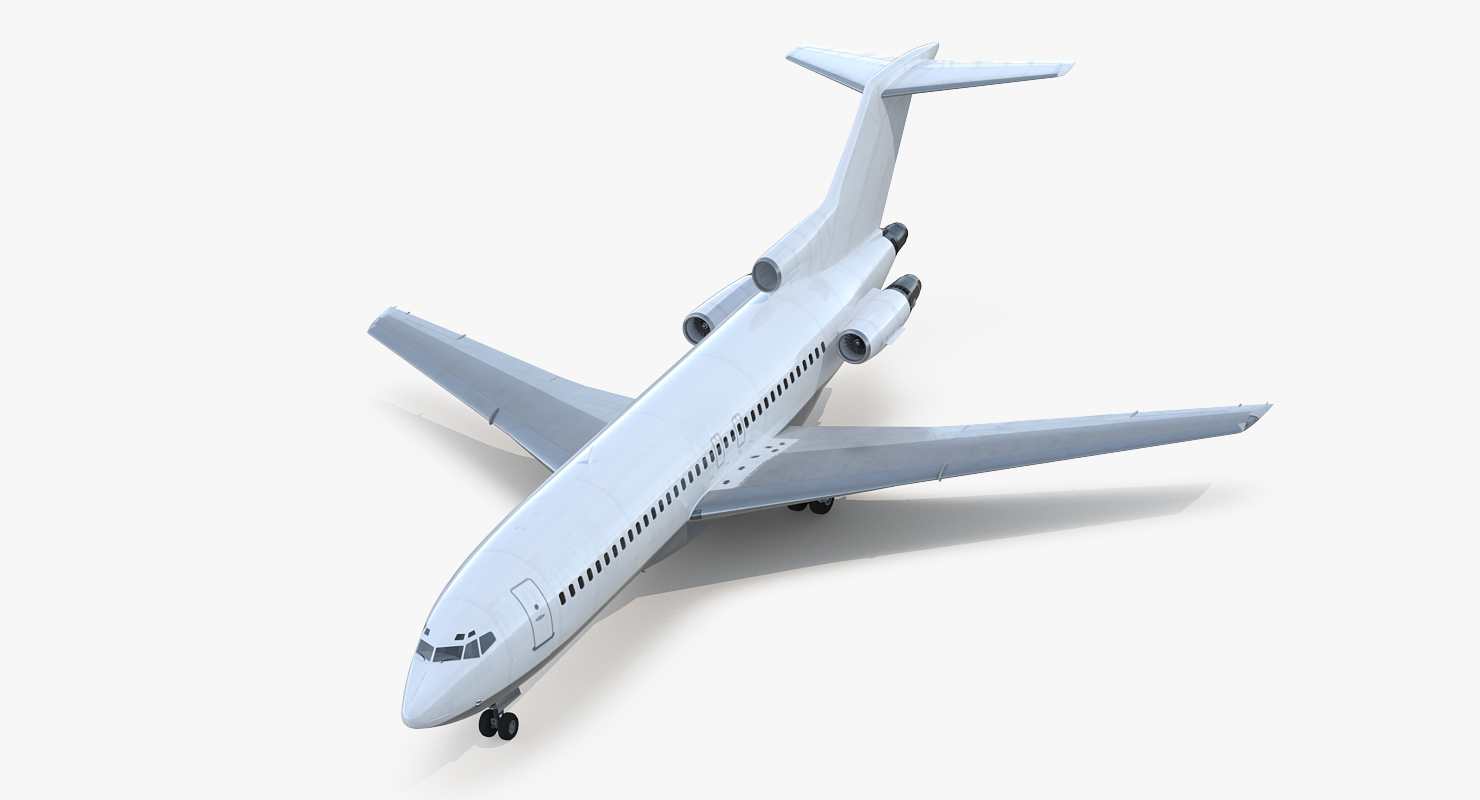 Boeing 727 100 Generic 3D