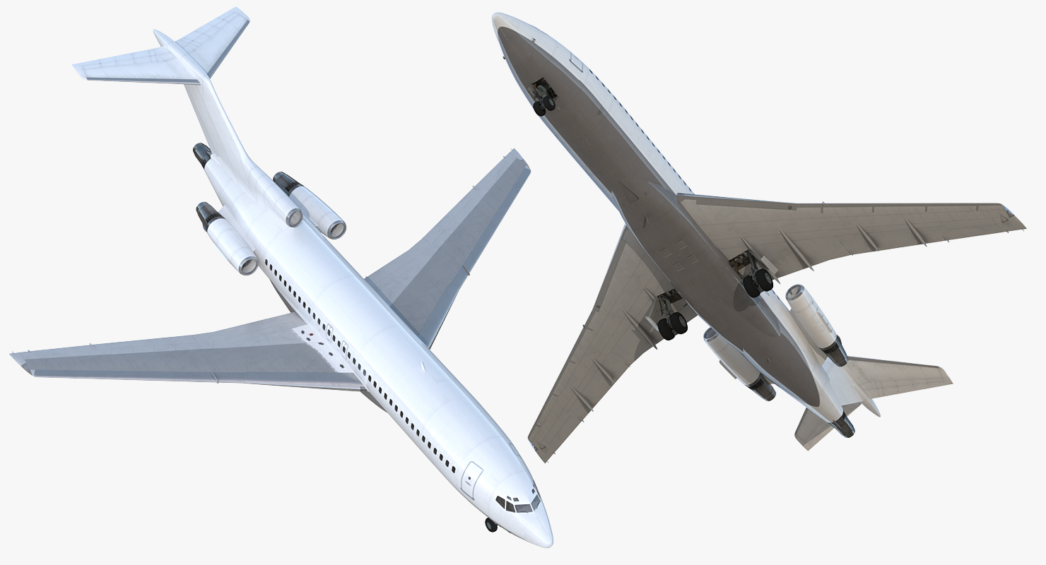 Boeing 727 100 Generic 3D