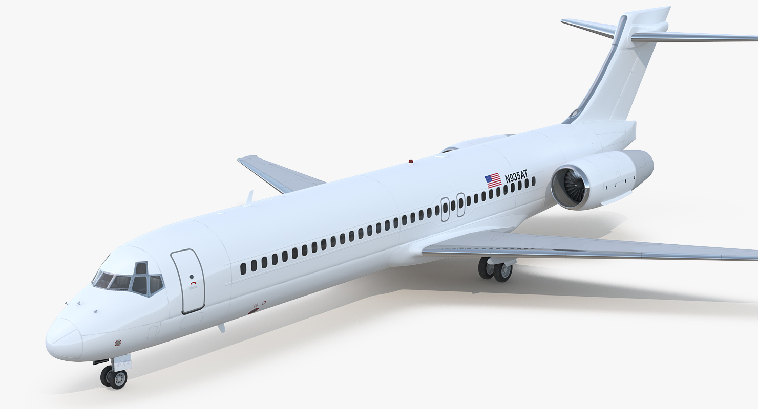 Boeing 717 200 Generic 3D