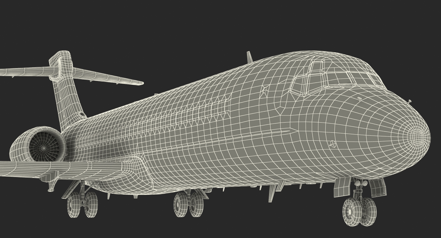 Boeing 717 200 Generic 3D