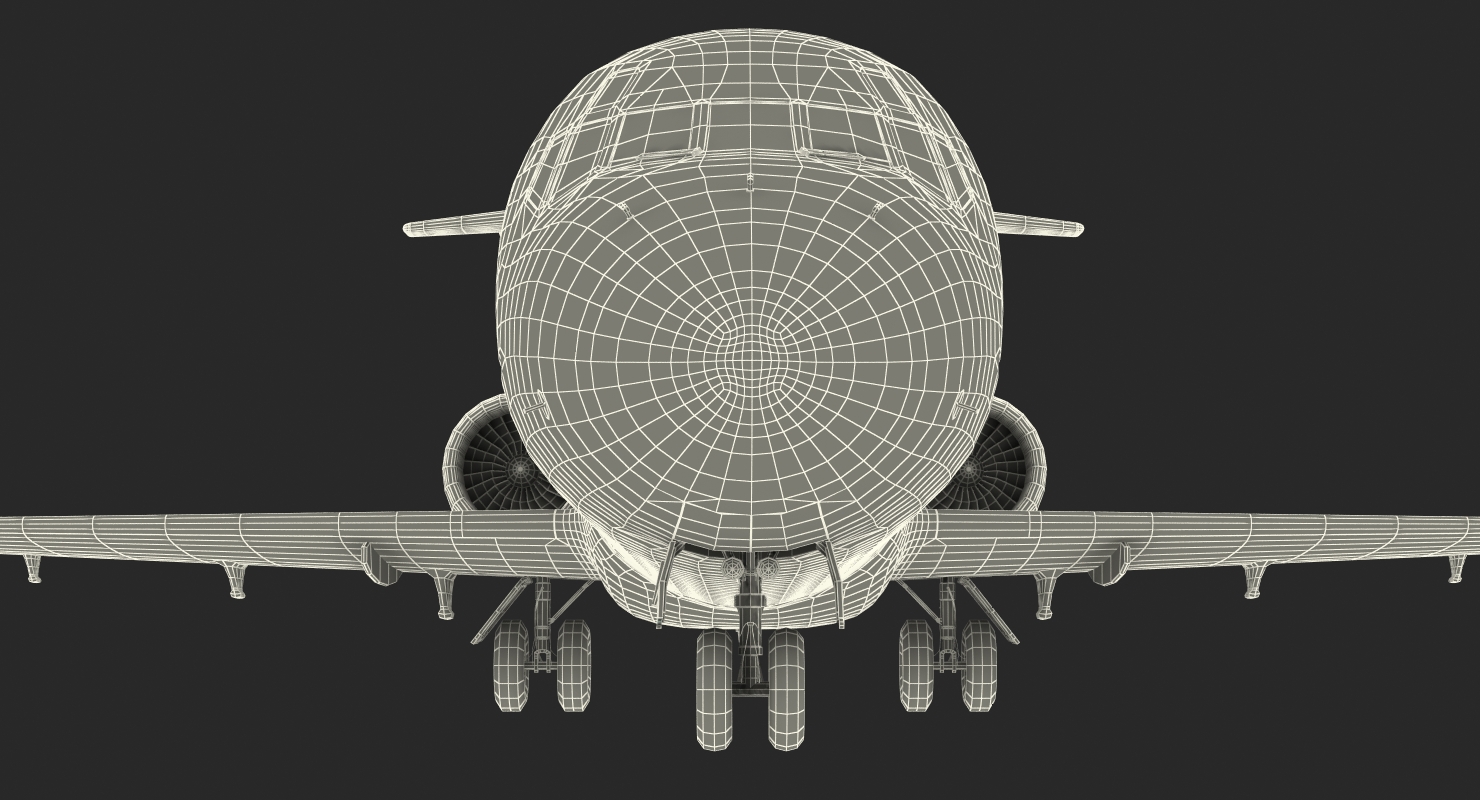 Boeing 717 200 Generic 3D