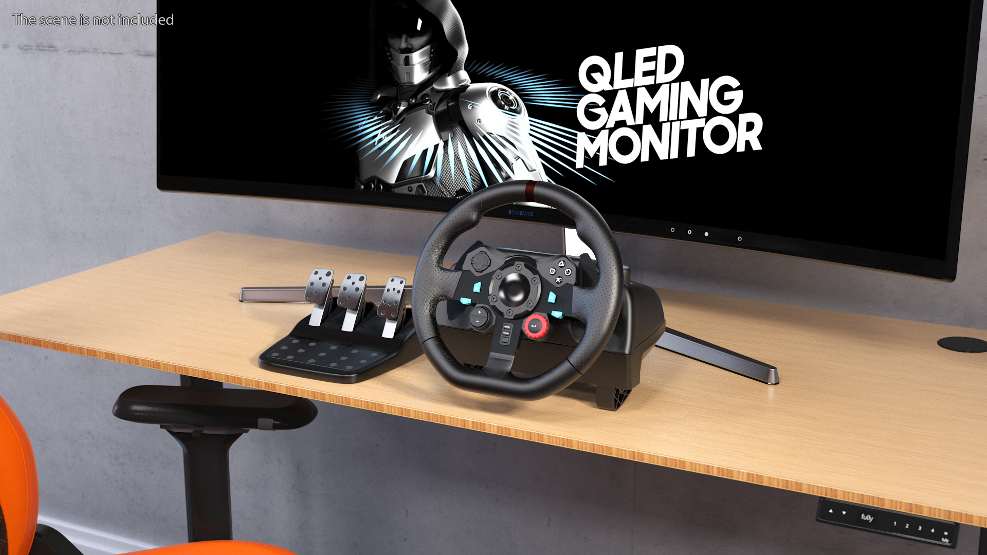 Driving Game Device 3D model