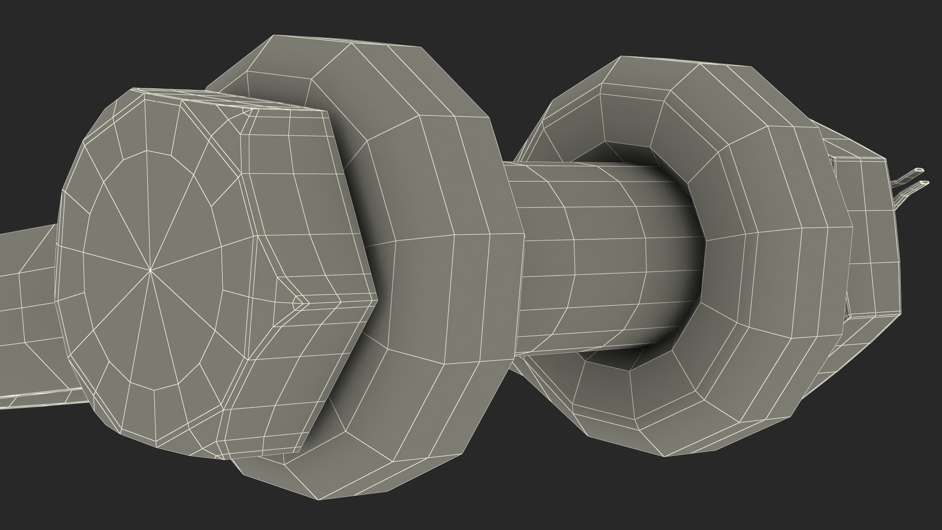3D Chrome Anchor Shackle