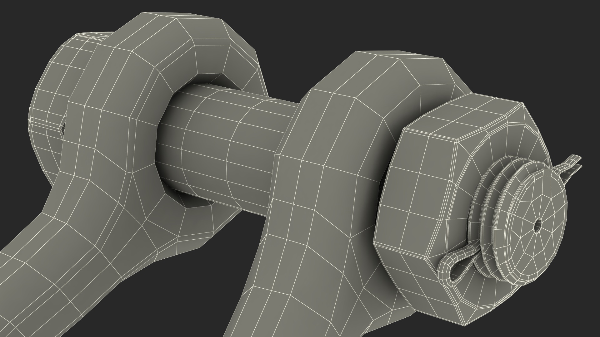 3D Chrome Anchor Shackle