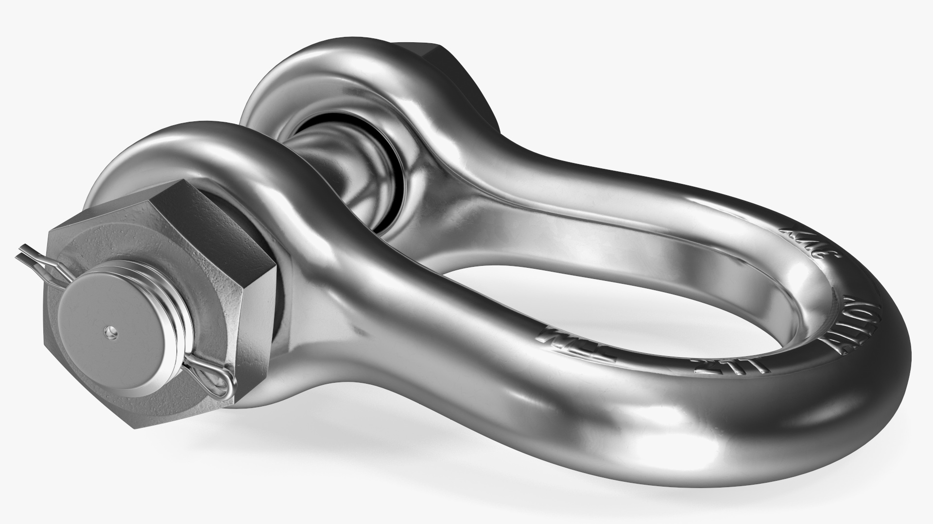 3D Chrome Anchor Shackle