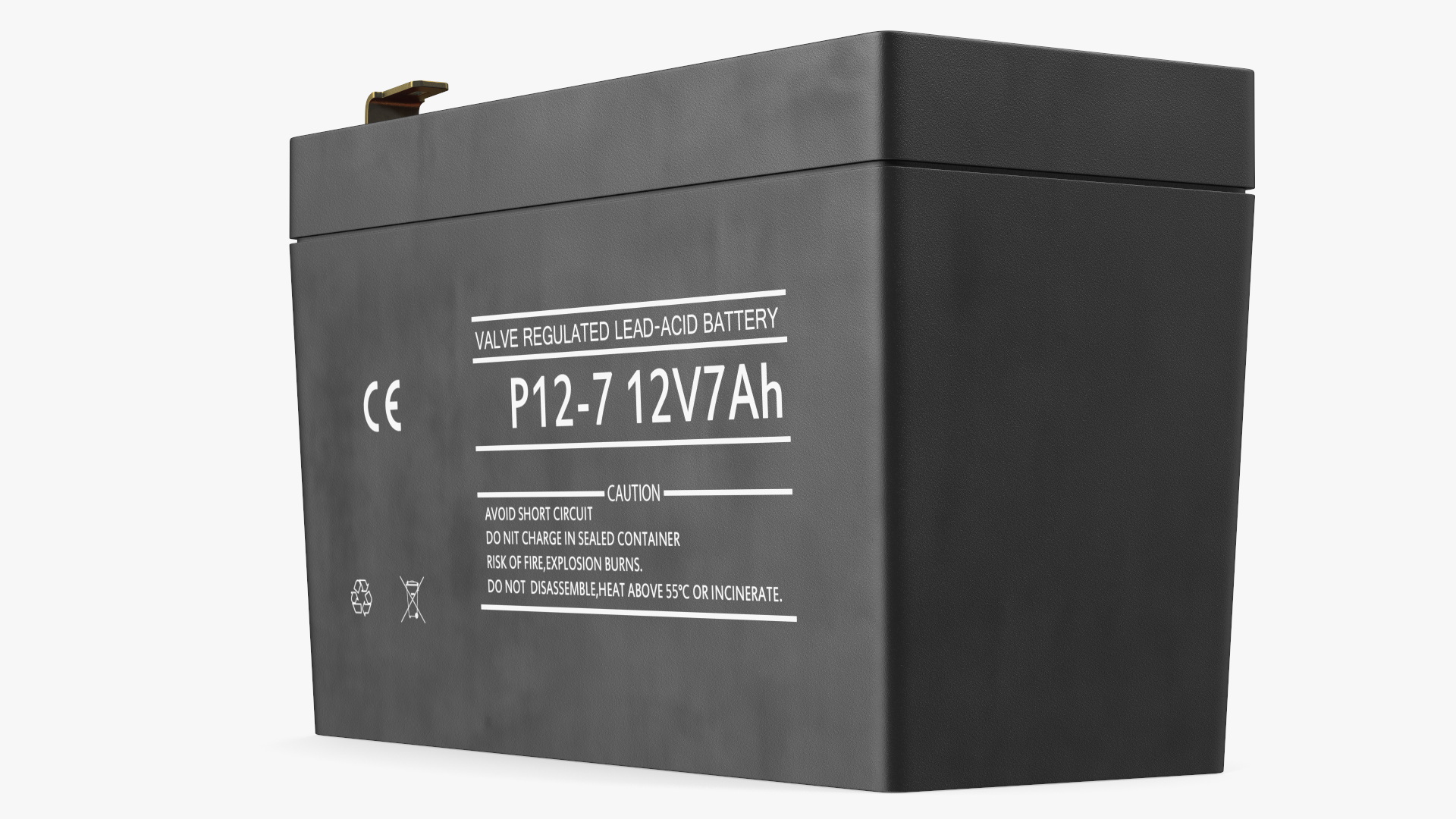 Sealed Lead Acid Battery 3D model