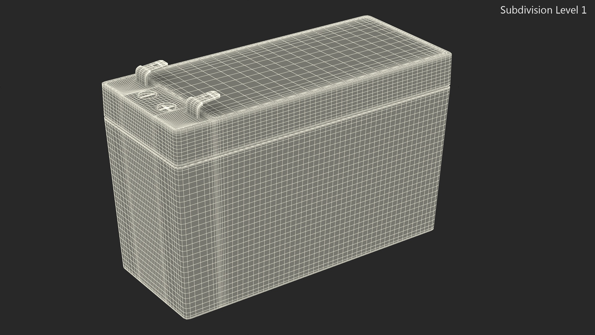 Sealed Lead Acid Battery 3D model