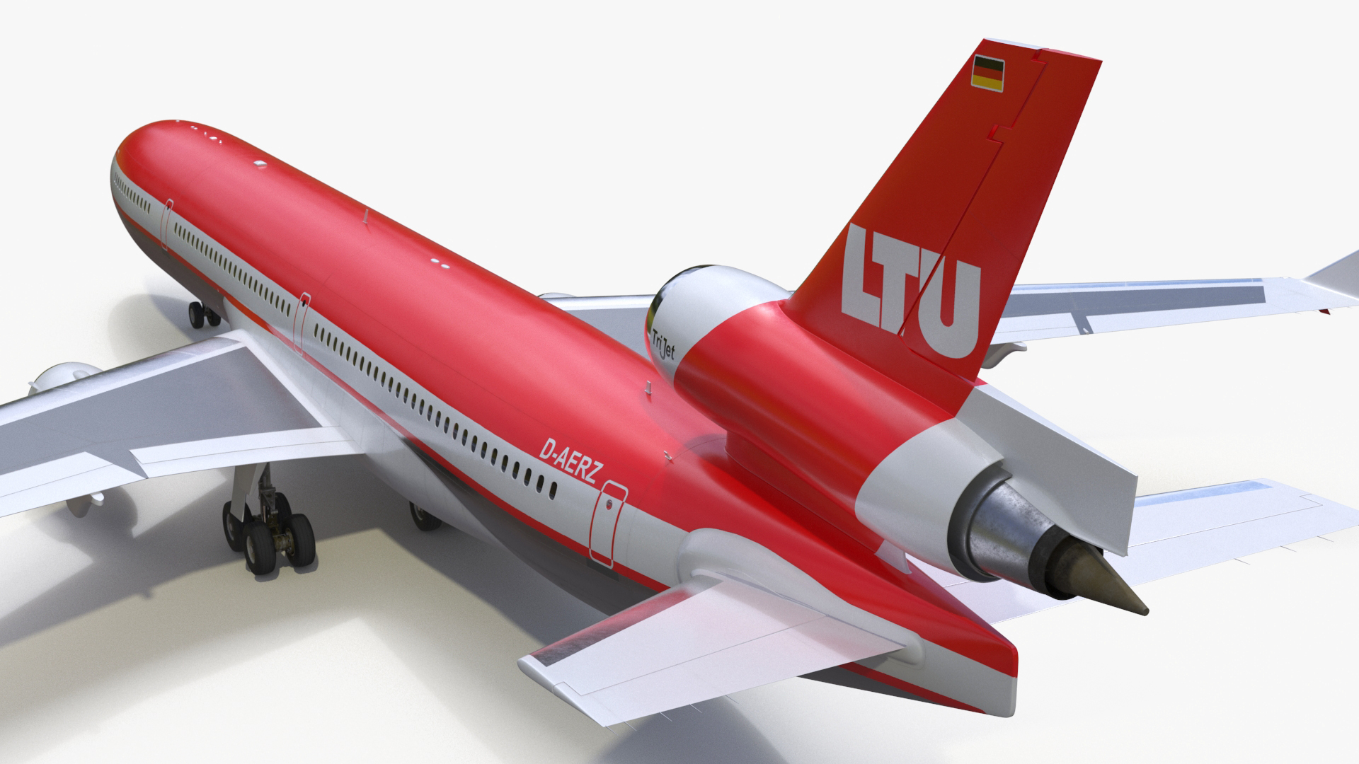 3D LTU International Airways McDonnell Douglas MD-11 Rigged