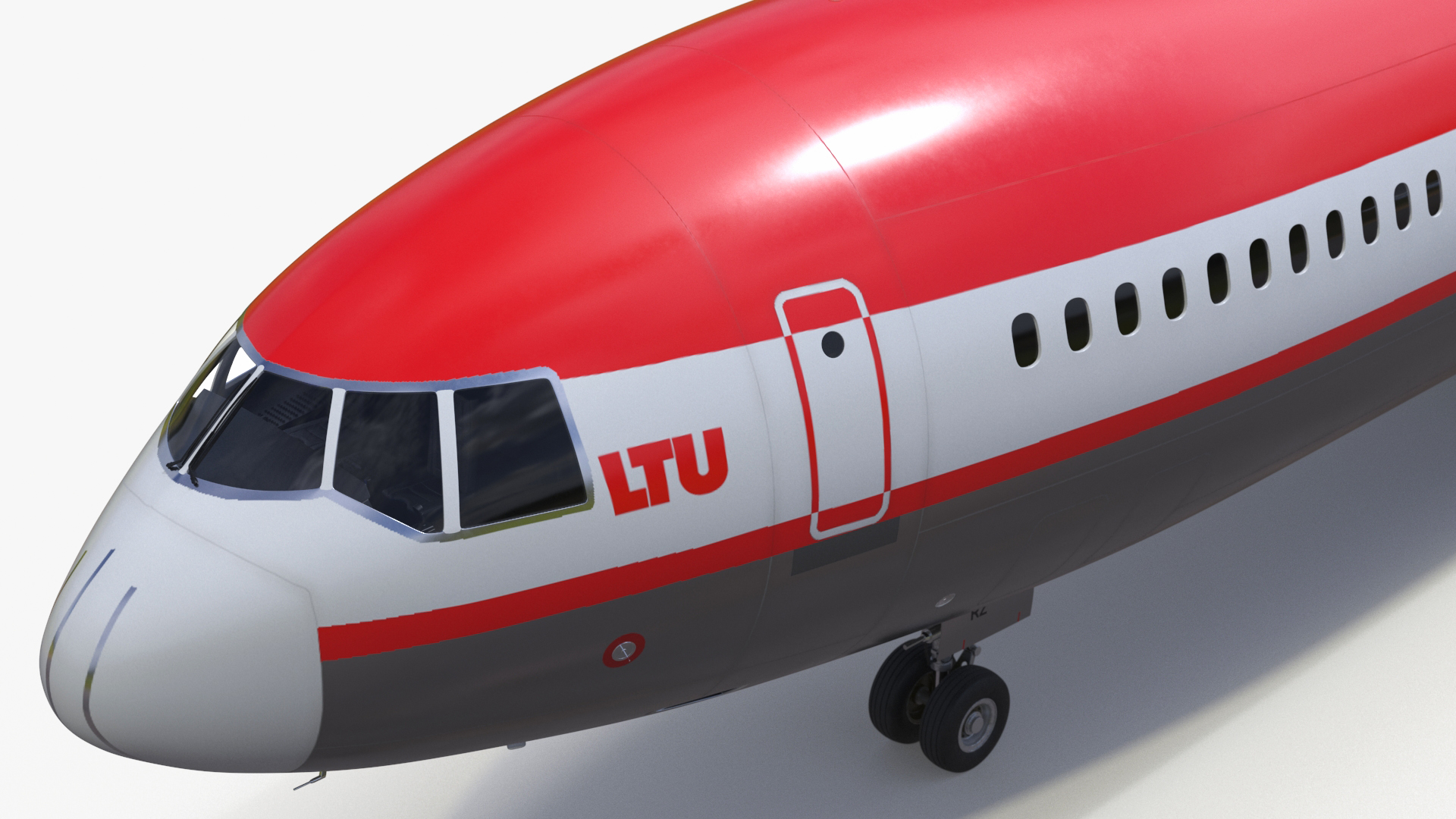 3D LTU International Airways McDonnell Douglas MD-11 Rigged