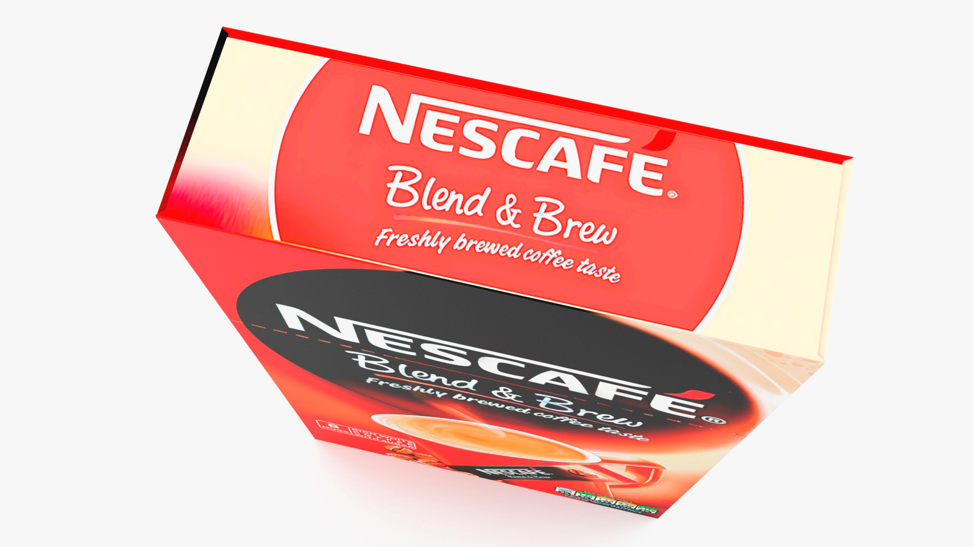 3D Nescafe Blend and Brew Box
