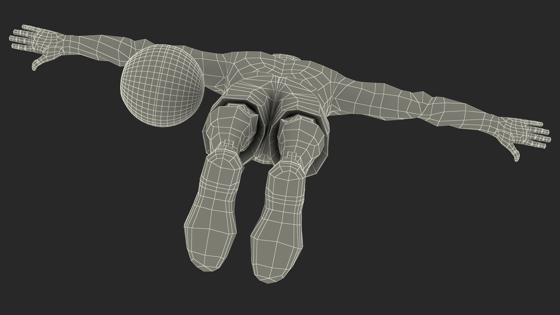 3D Dark Skin Teenager Basketball Player Rigged model