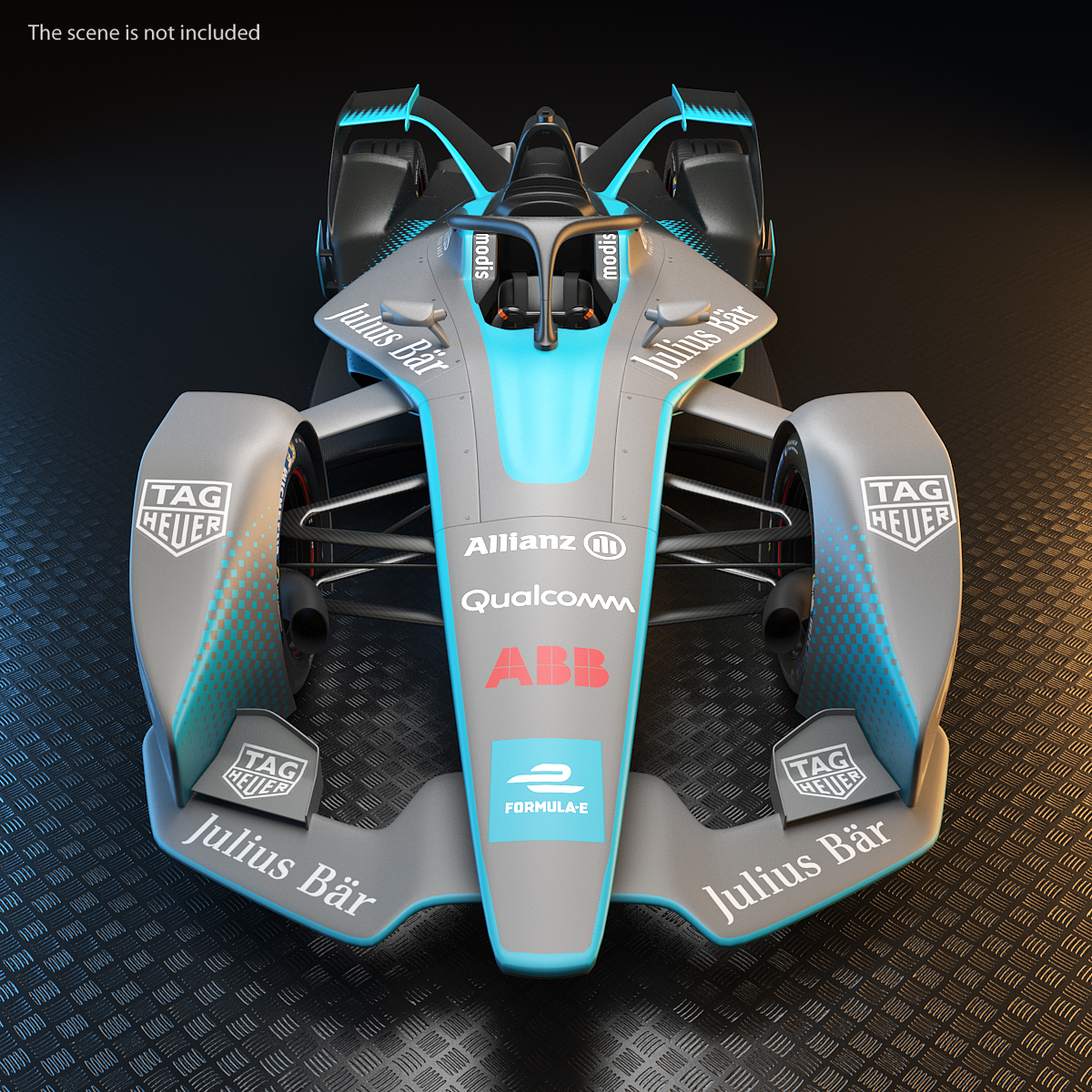 3D Gen2 Formula E Car model