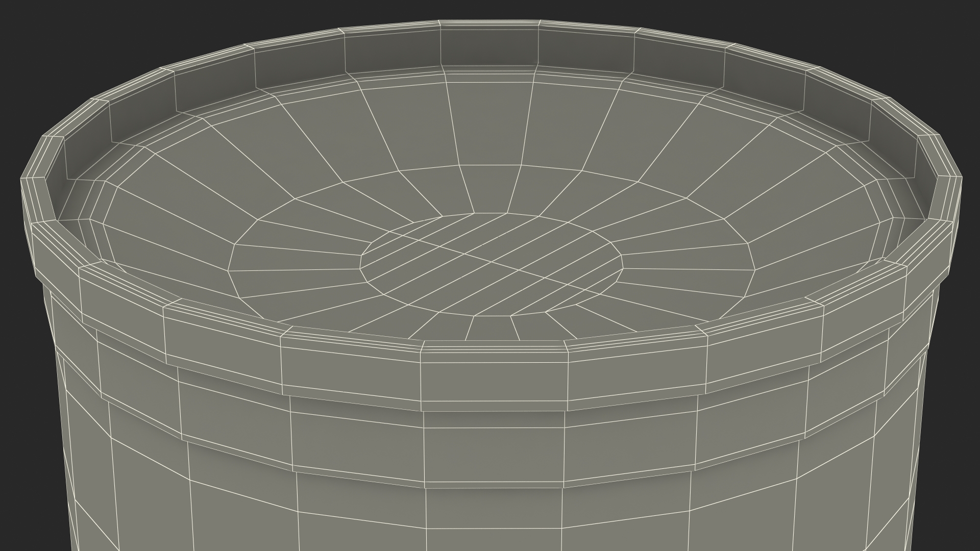 3D Aluminum Milk Bucket Can Full New model