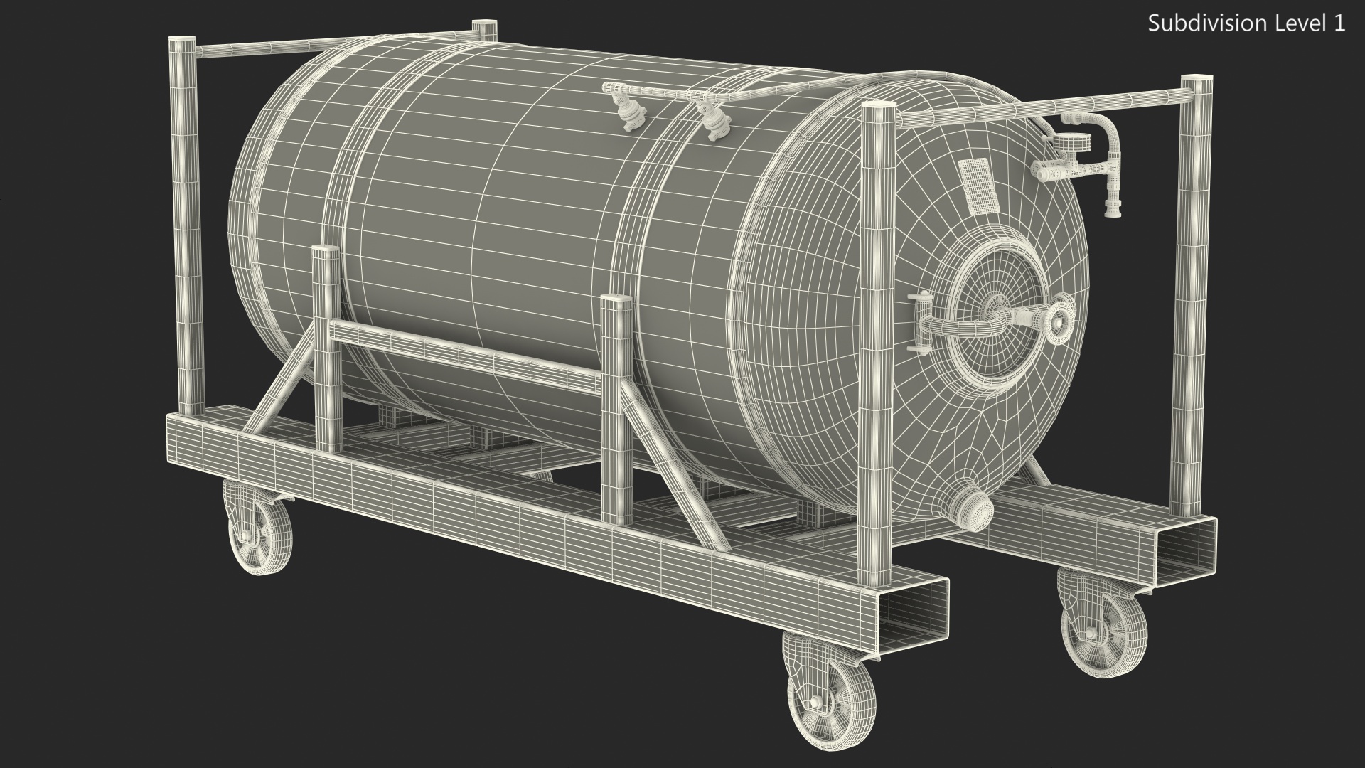 Beer Storage Tank 3D