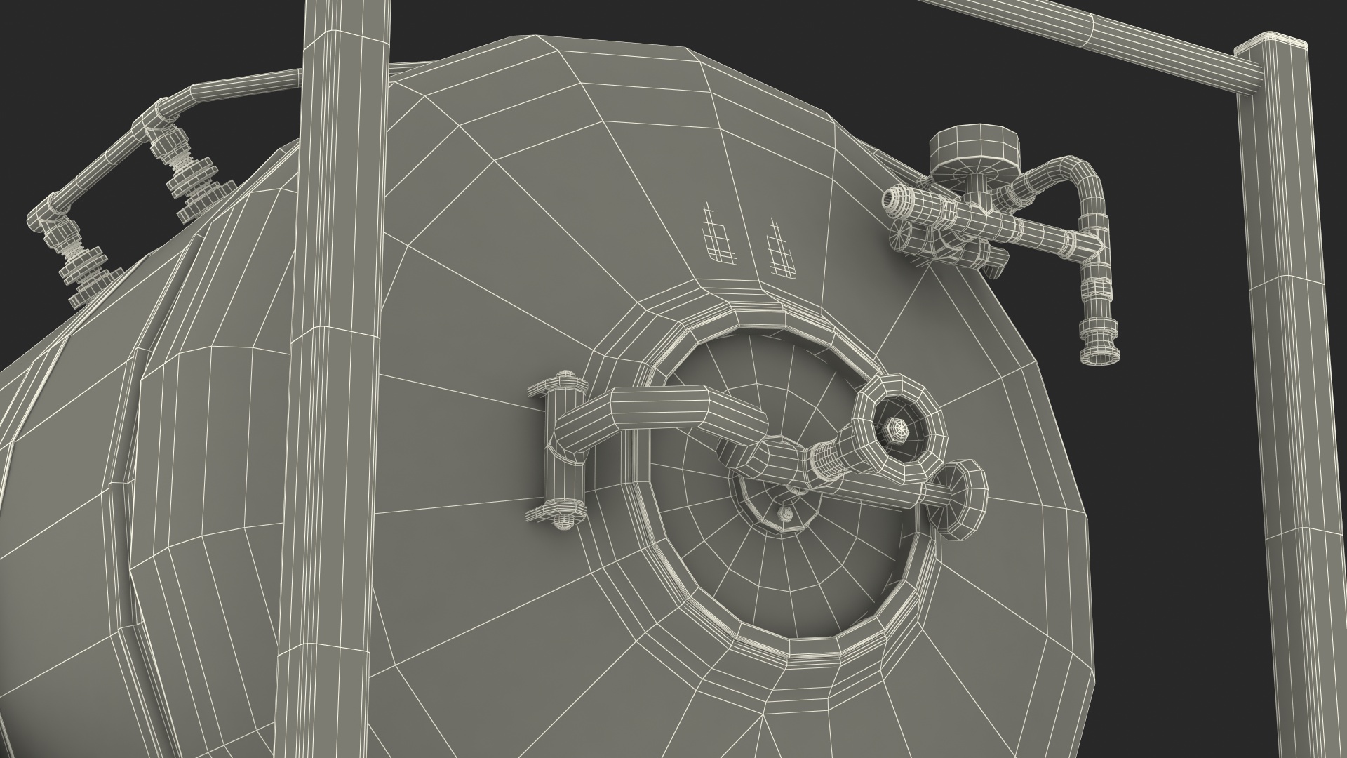 Beer Storage Tank 3D