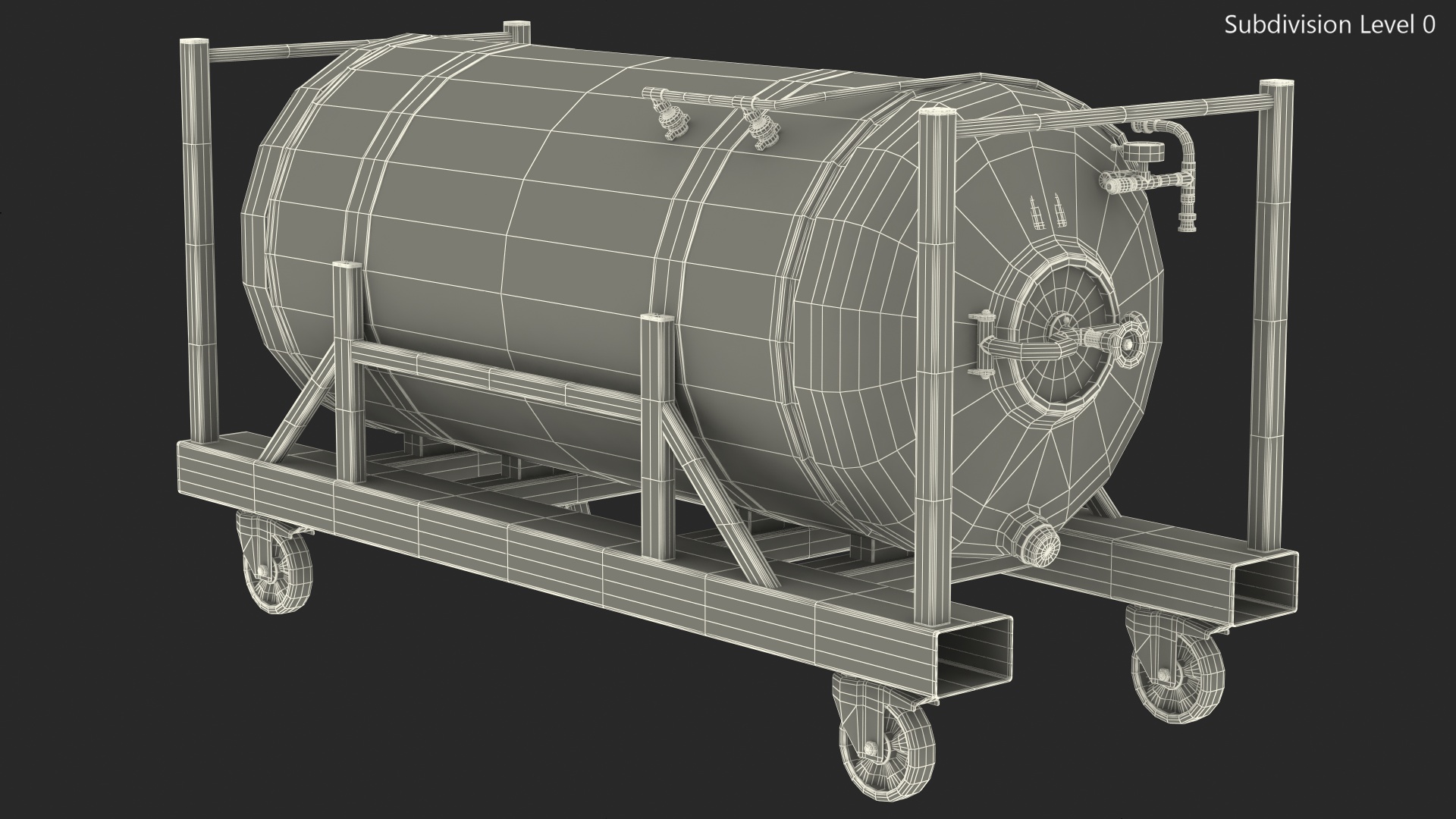 Beer Storage Tank 3D
