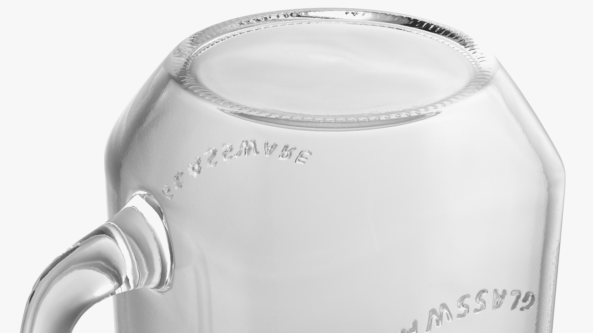 3D model Glass Sipper Drinking Jar