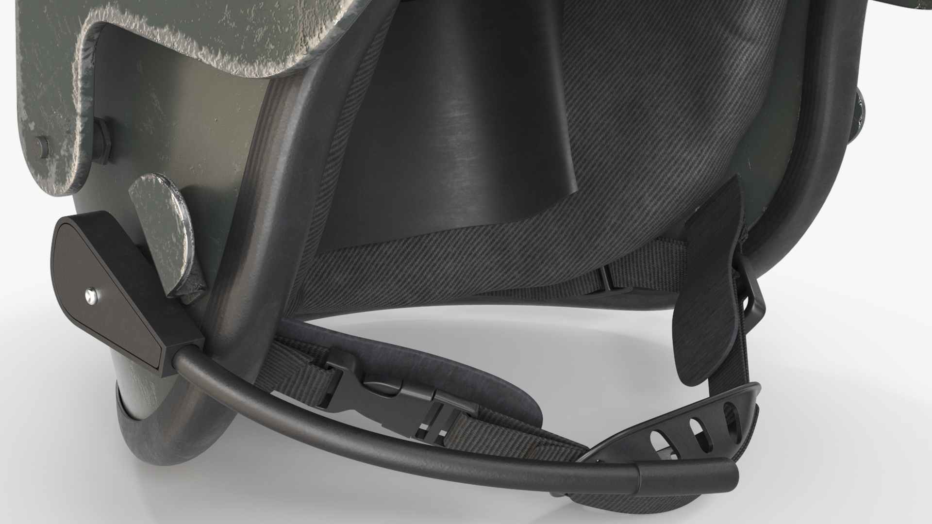Damaged Russian Tactical Ballistic Helmet, view 10
