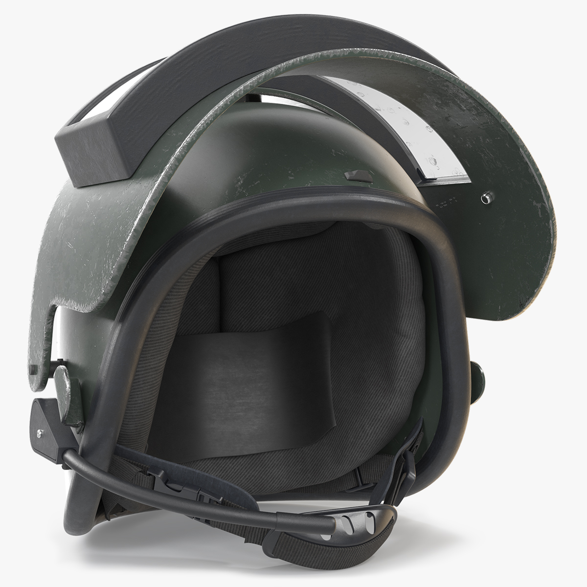 Damaged Russian Tactical Ballistic Helmet 3D model preview