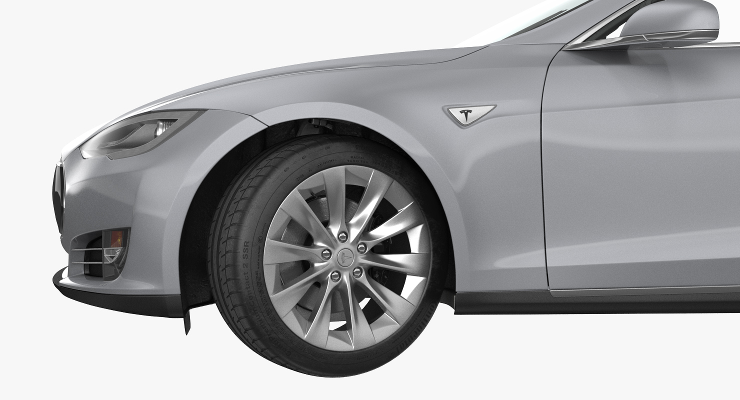 Tesla Model S 60D 2015 3D