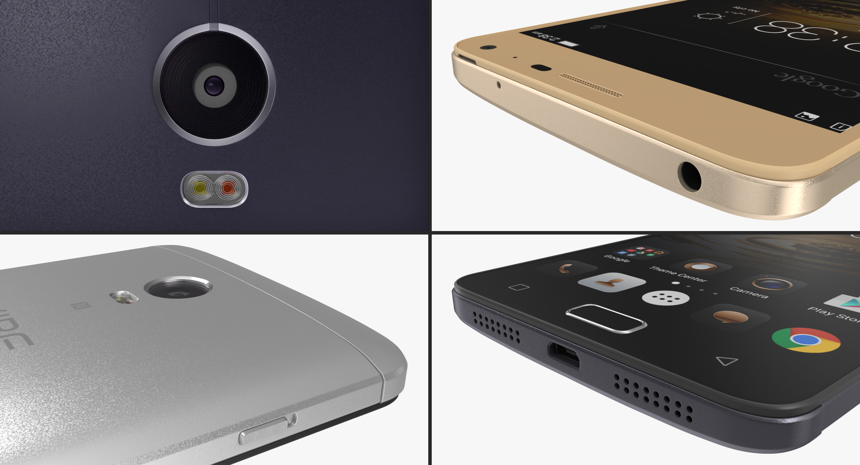 3D Lenovo Vibe P1 Set model