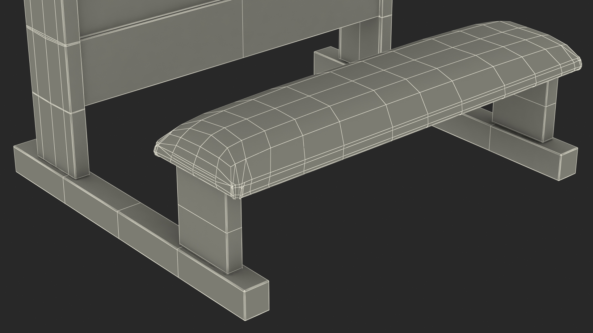 Kneeling Bench 3D model
