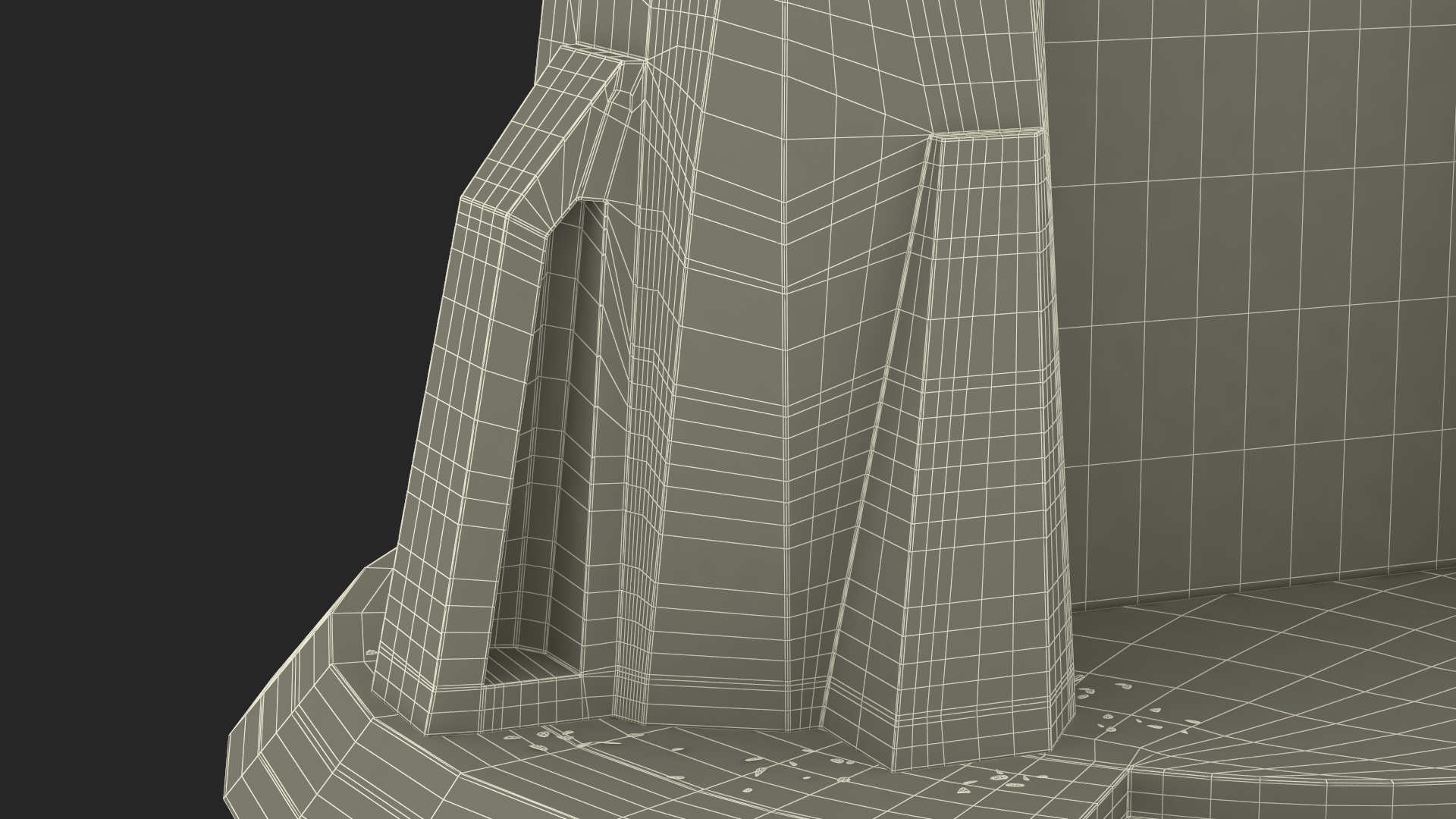 Fantasy Portal Gate 3D model
