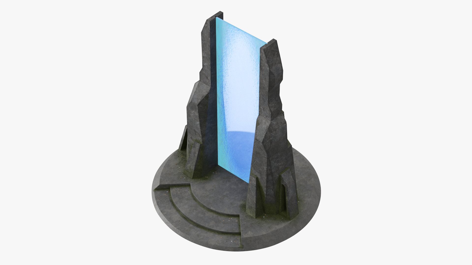 Fantasy Portal Gate 3D model