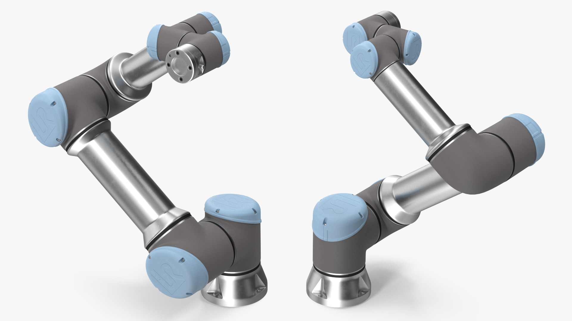 3D Universal Robots UR5e Industrial Robot model