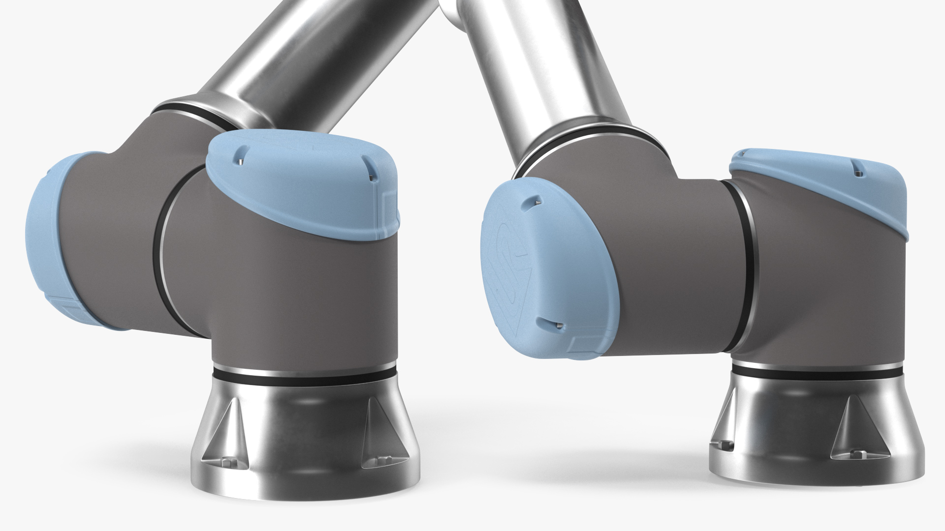 3D Universal Robots UR5e Industrial Robot model