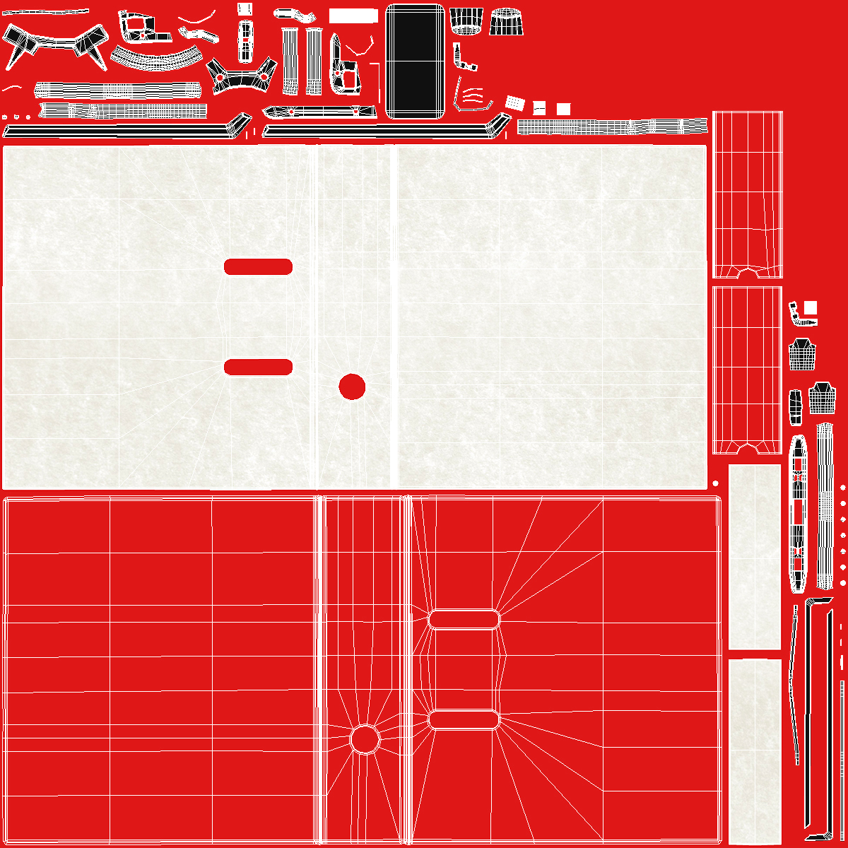 3D model Index File for Office Red