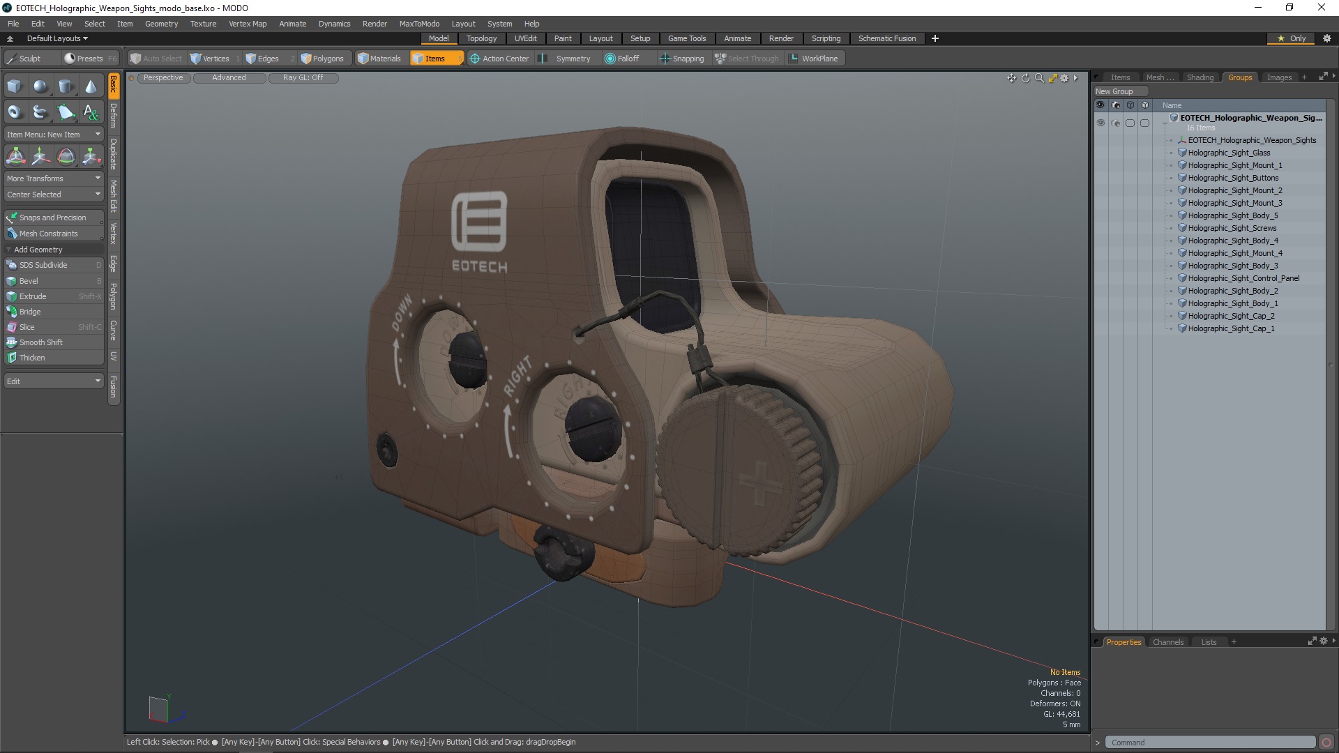 EOTECH Holographic Weapon Sights 3D