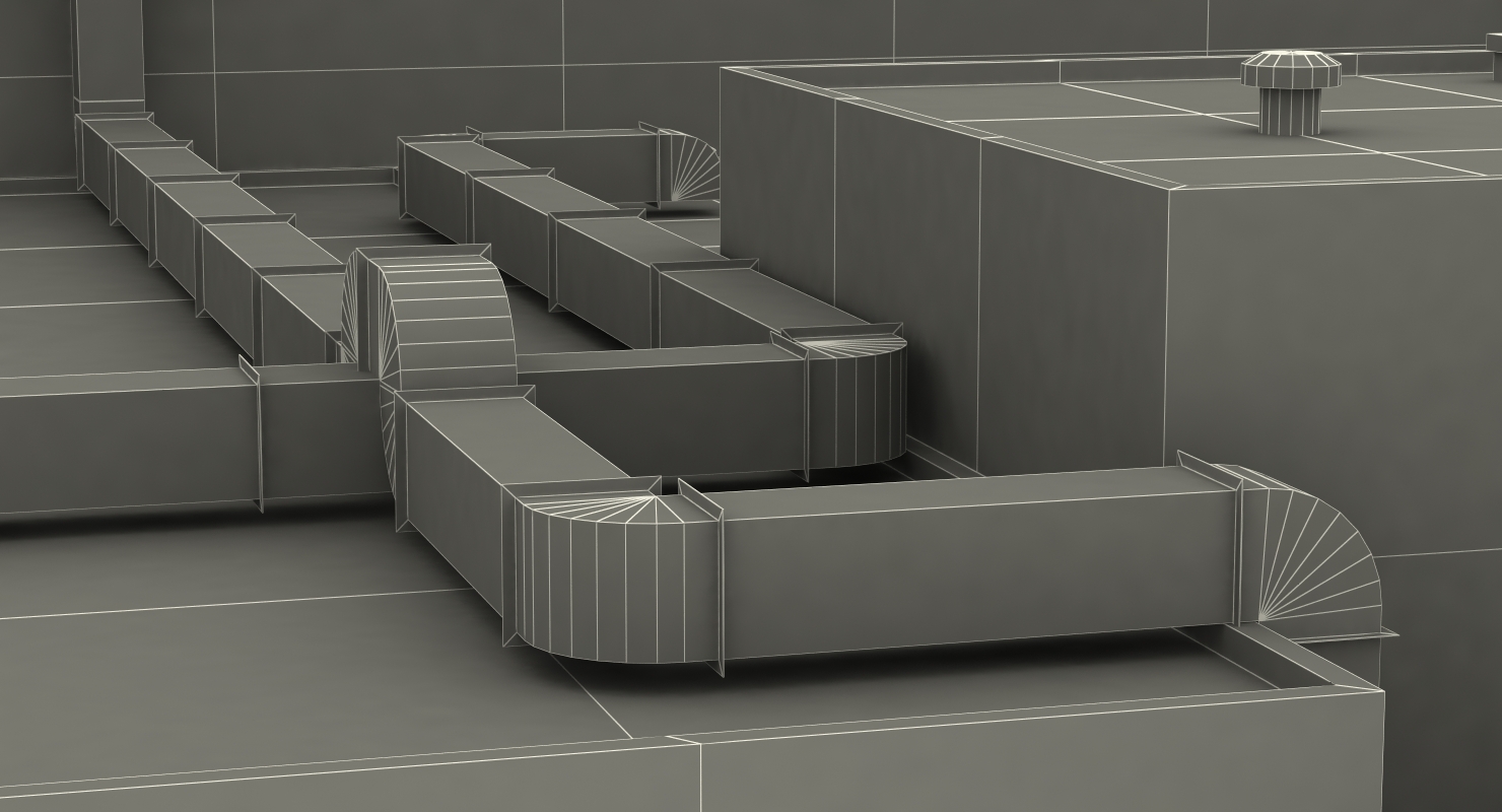 3D Nuclear Power Plant Reactor Building