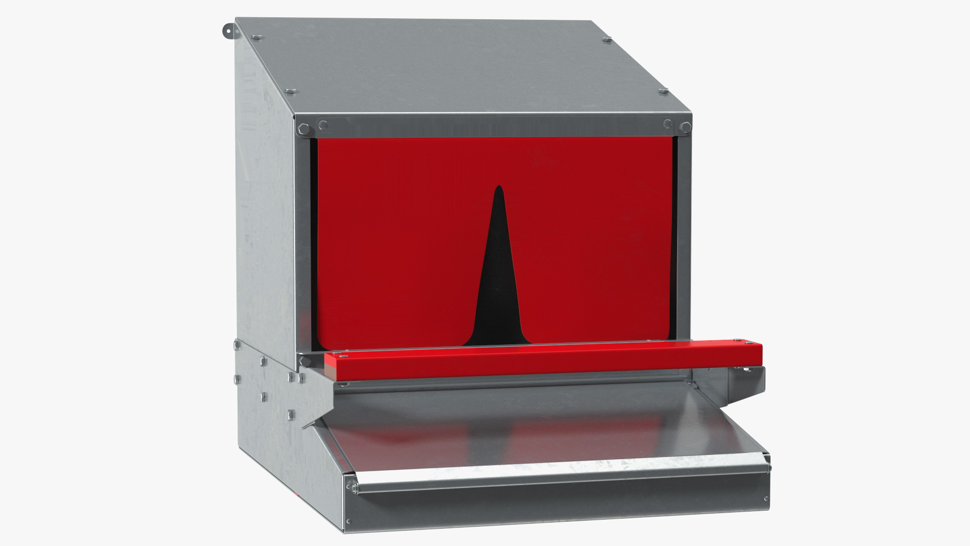 Small Reversible Rollaway Nest Box 3D model