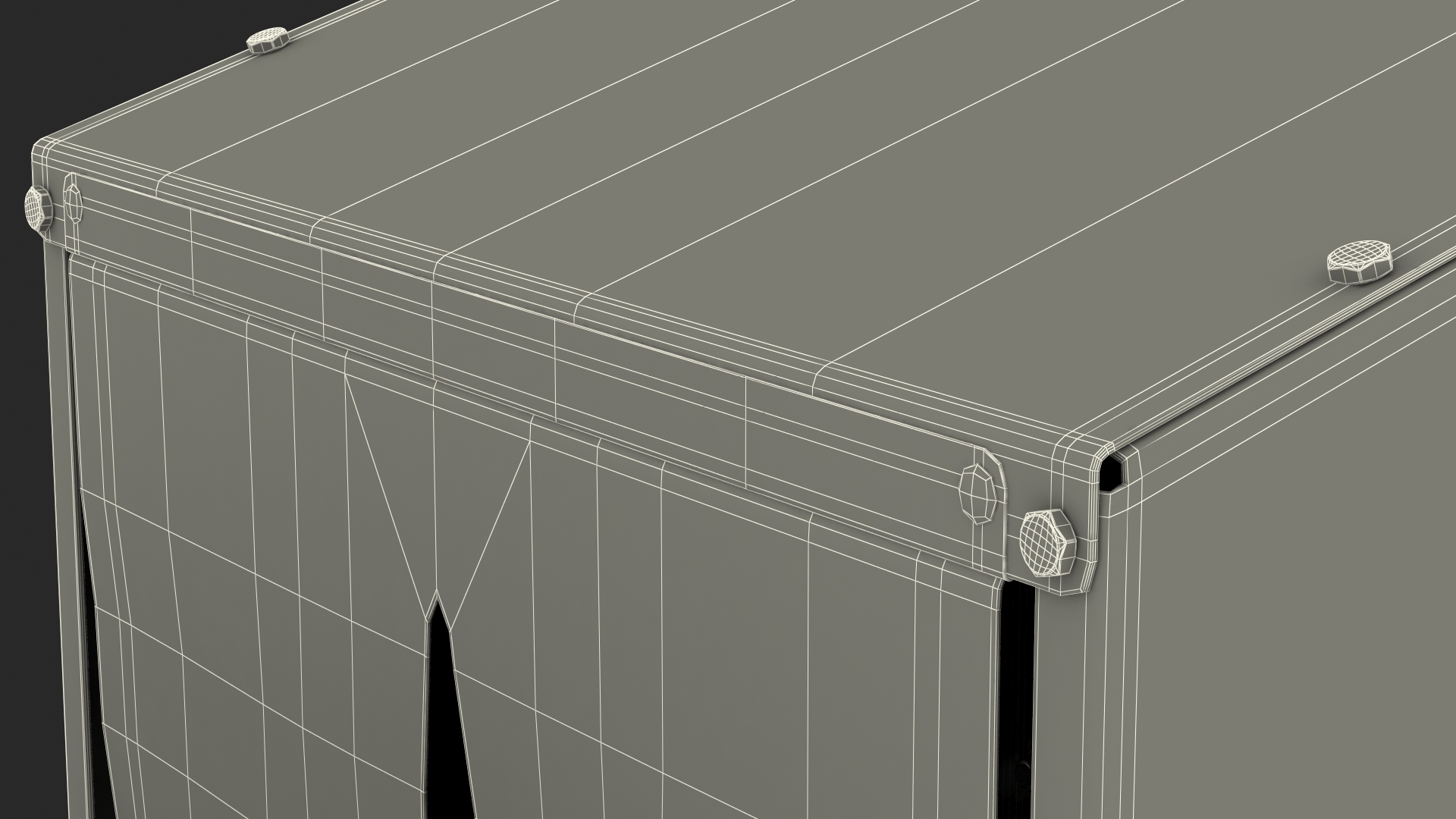 Small Reversible Rollaway Nest Box 3D model