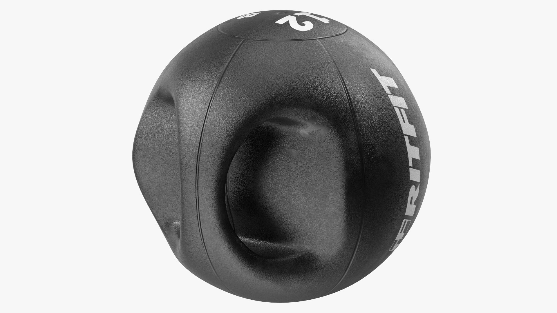 3D Dual Grip Medicine Ball 12LB model