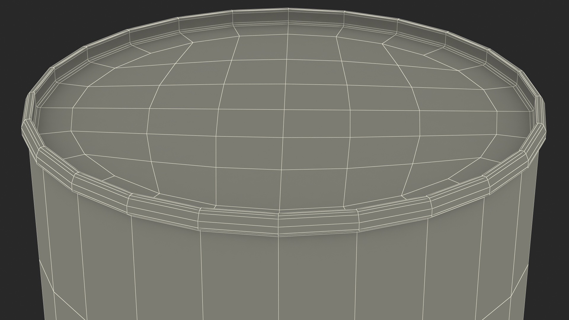 3D model Opened Tube of Pringles Original Potato Chips