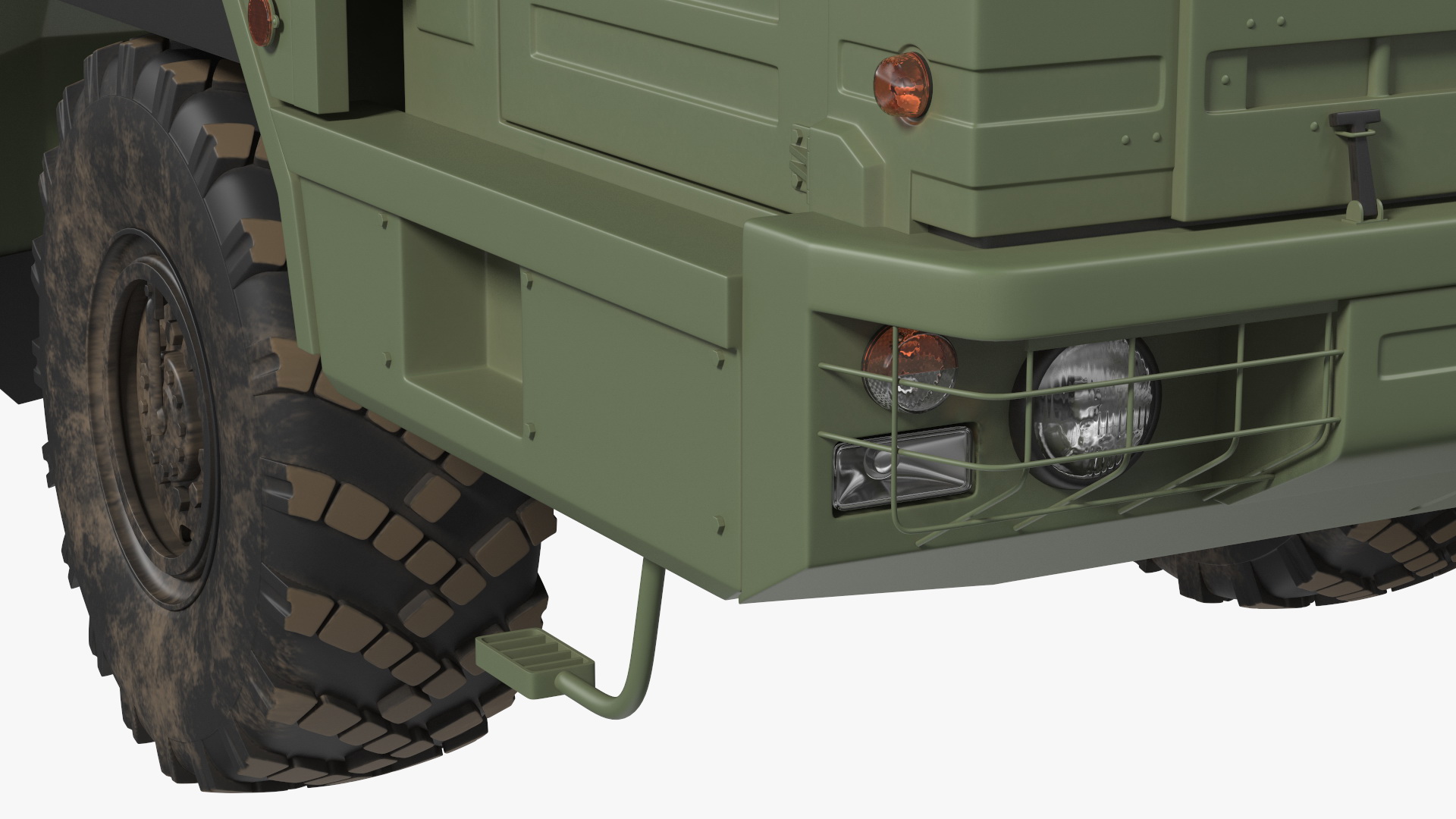 Command Vehicle 50K6 Vityaz Rigged 3D model