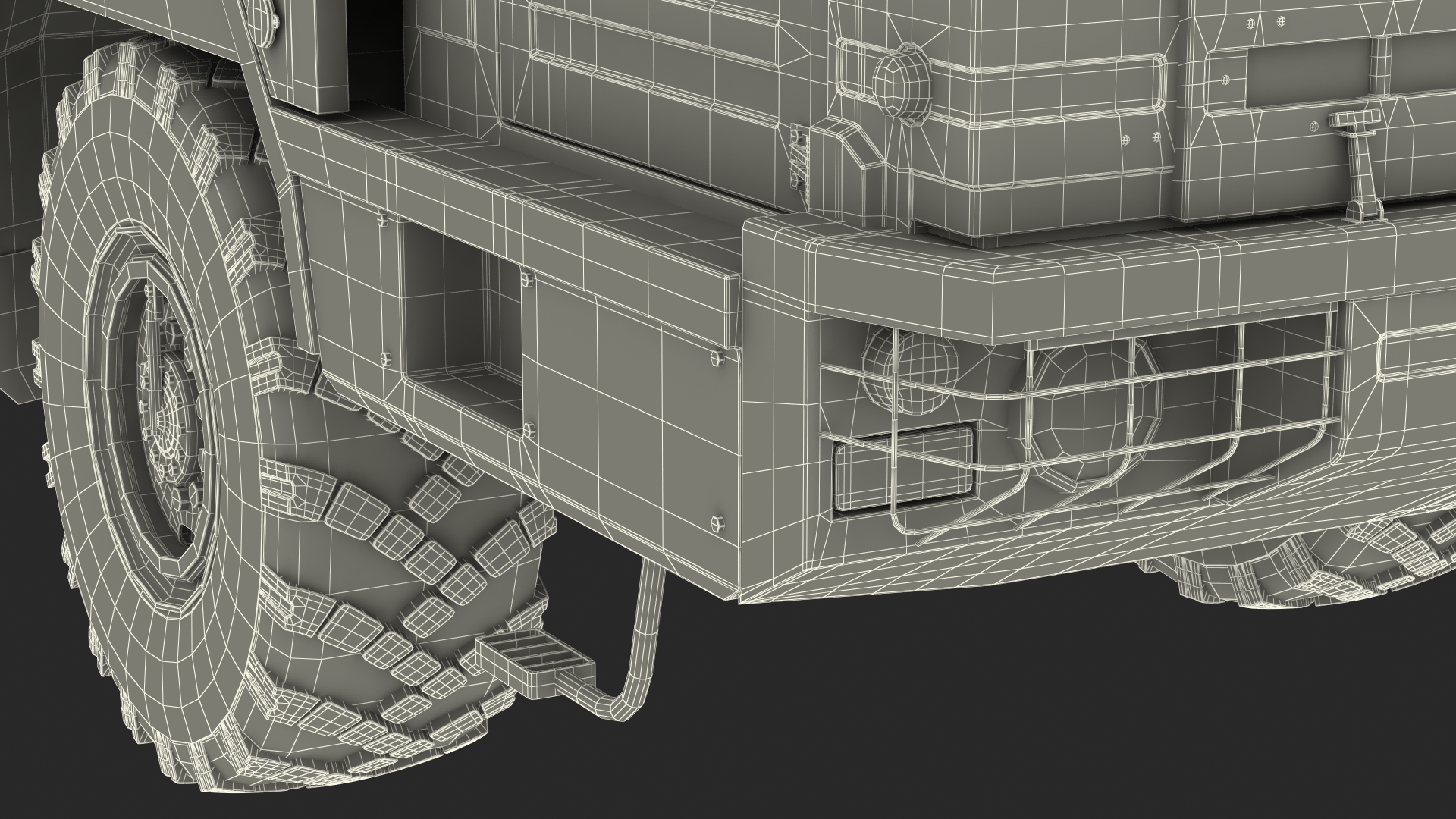 Command Vehicle 50K6 Vityaz Rigged 3D model