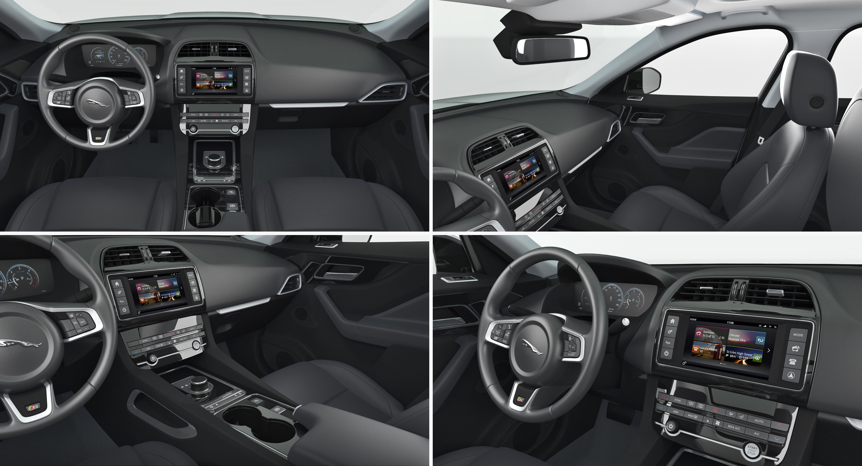 3D Jaguar F Pace 2017 model