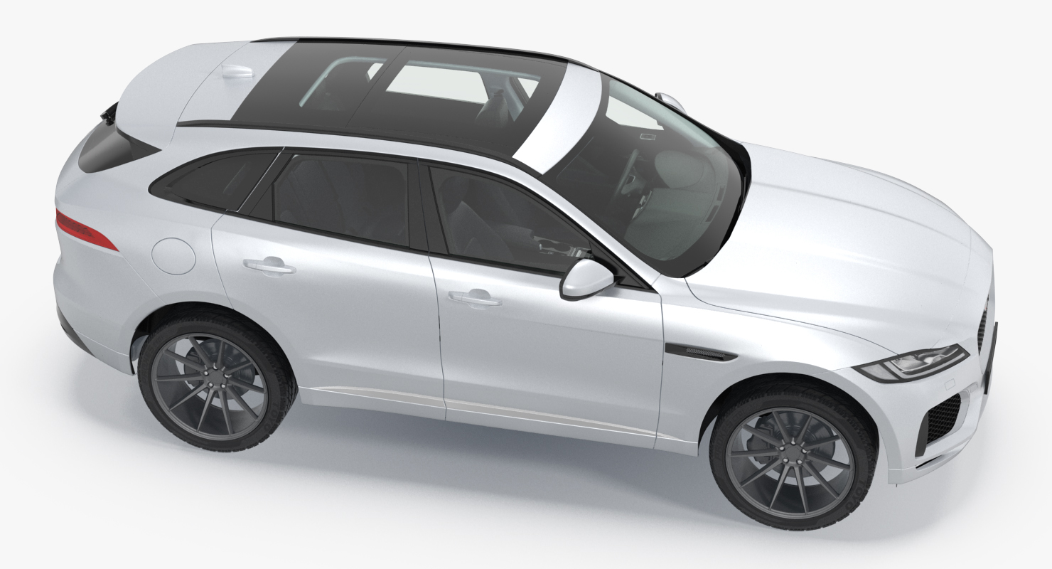 3D Jaguar F Pace 2017 model