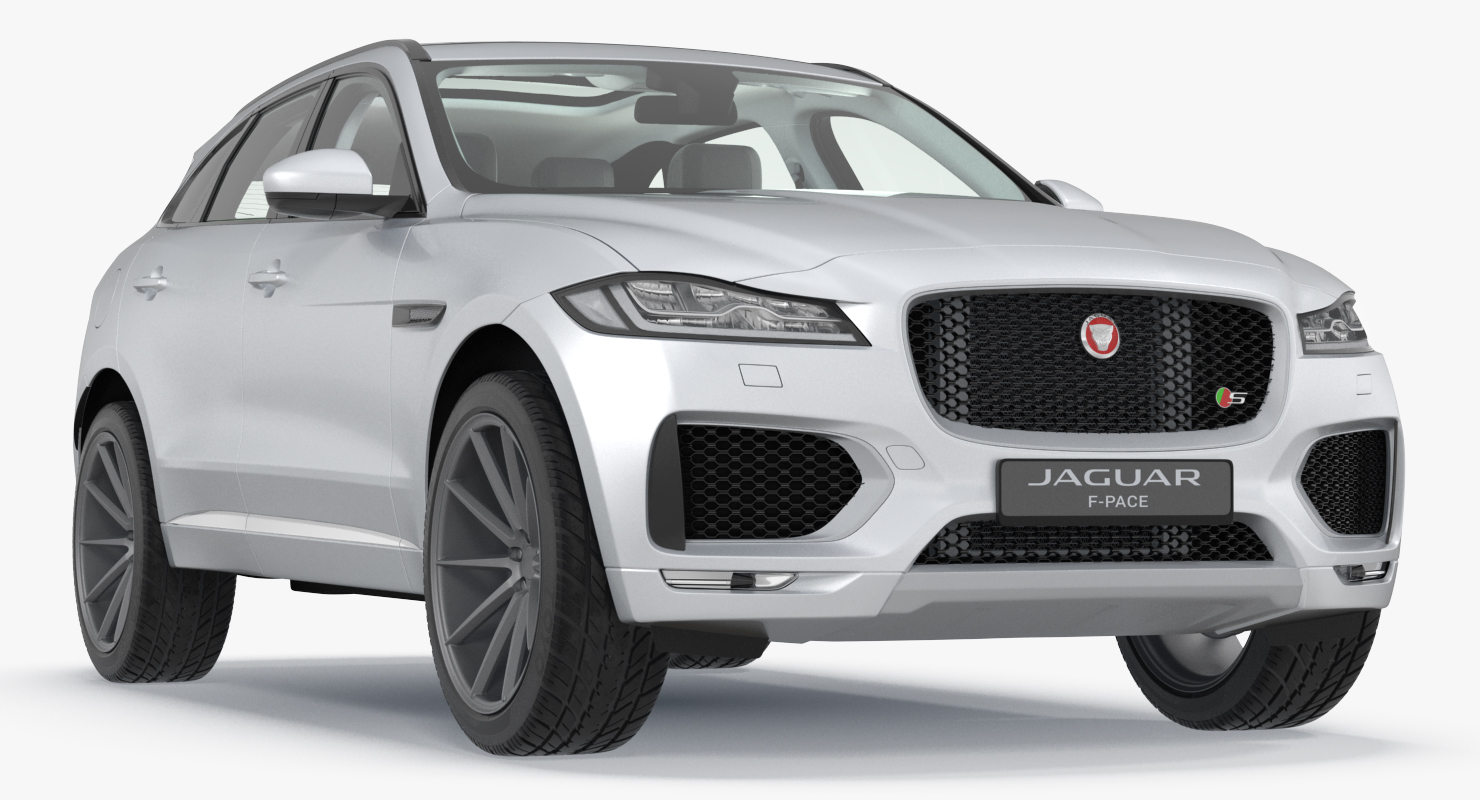 3D Jaguar F Pace 2017 model