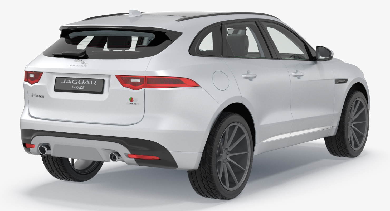 3D Jaguar F Pace 2017 model
