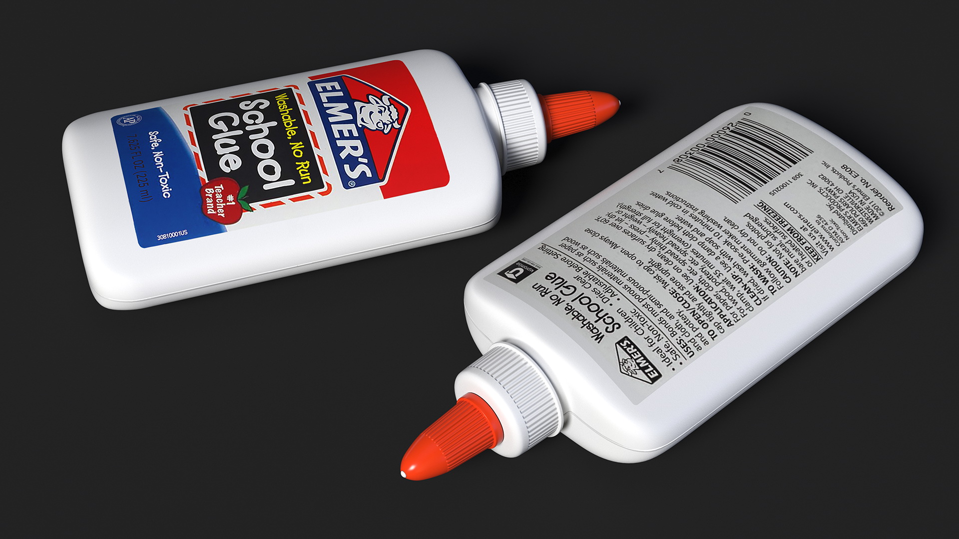 Washable School Glue Elmers 7 Oz 3D