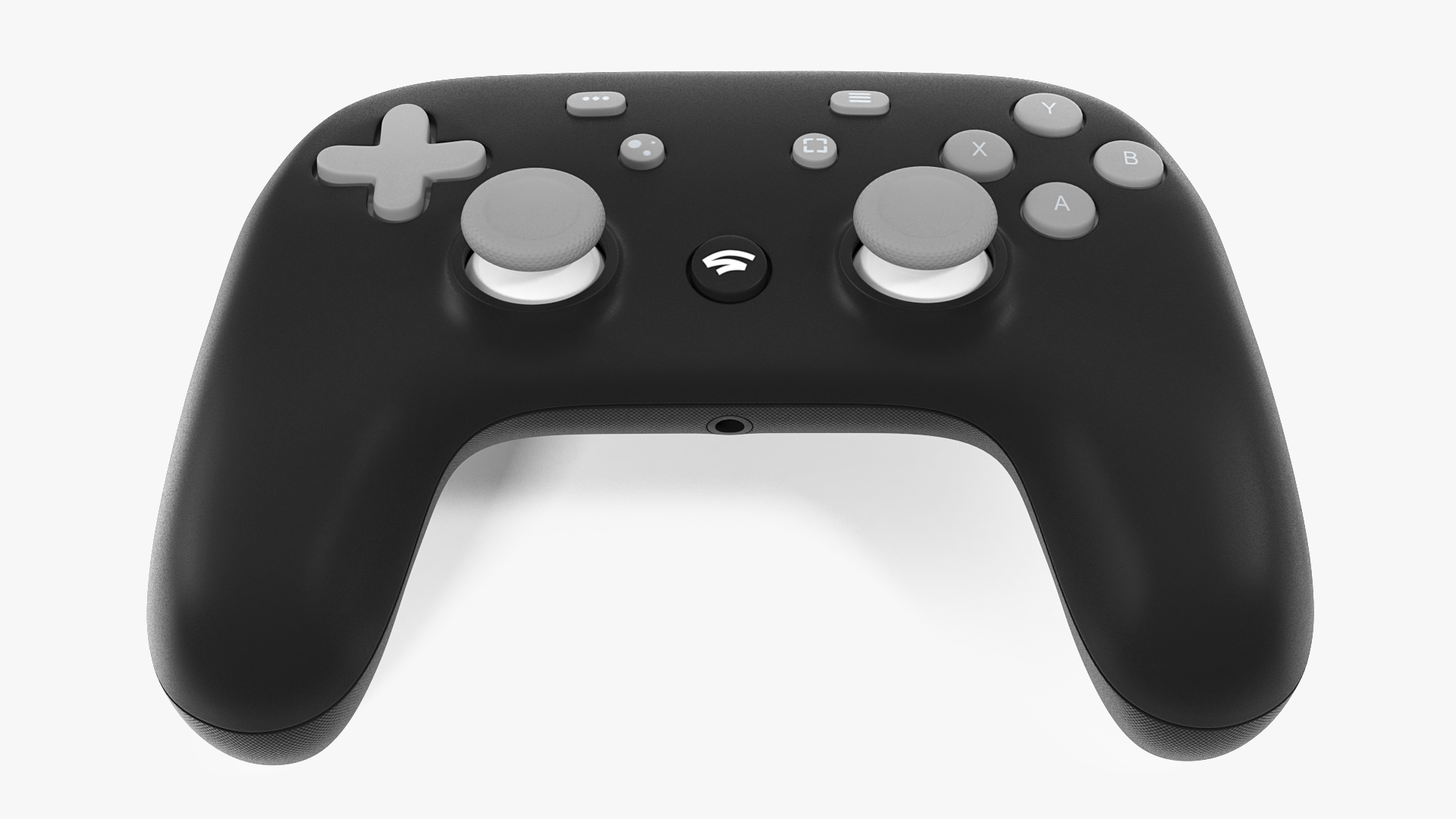 3D model Black Google Stadia Controller