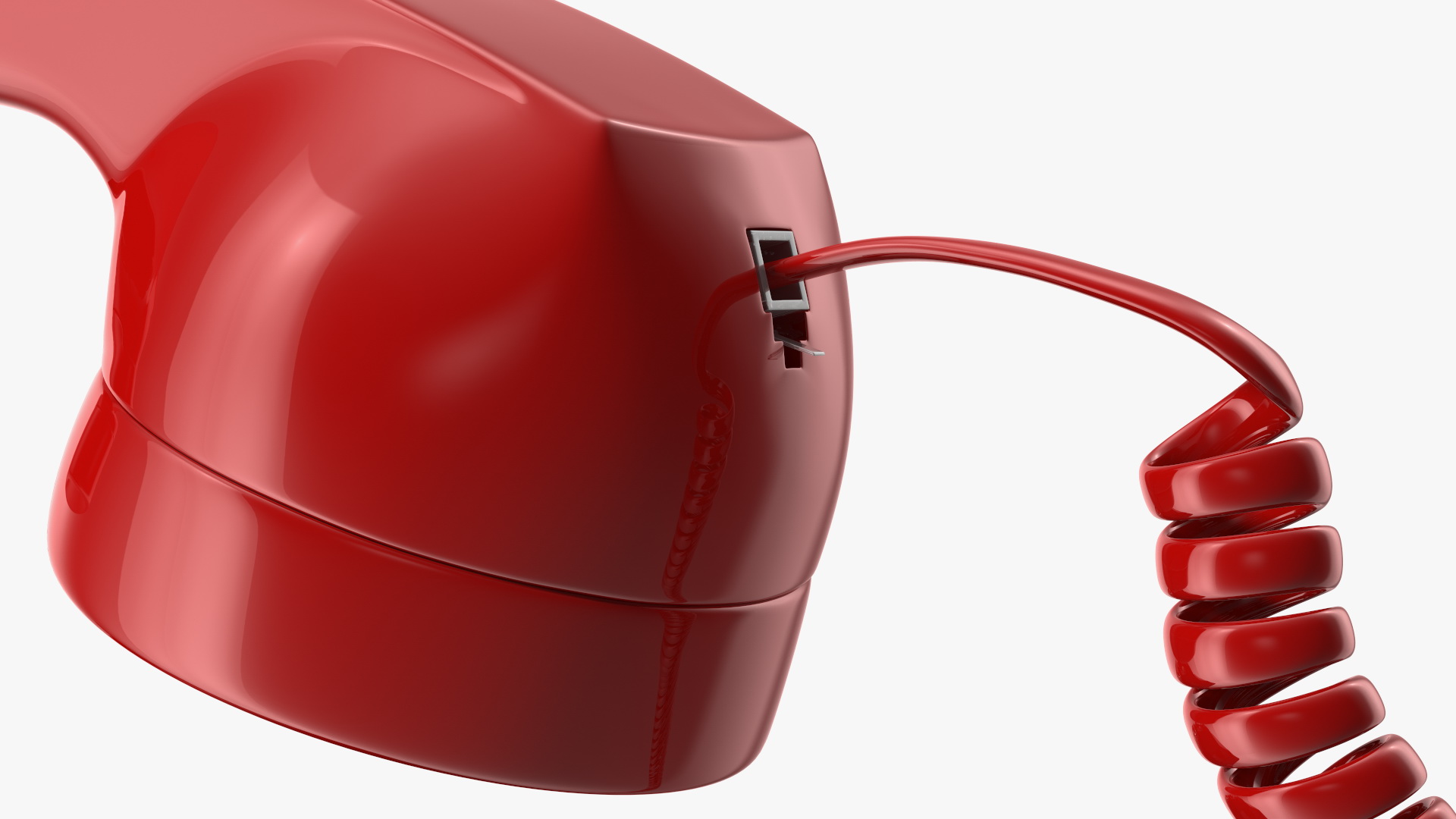 Bittel Vintage Retro Telephone Off Hook 3D model