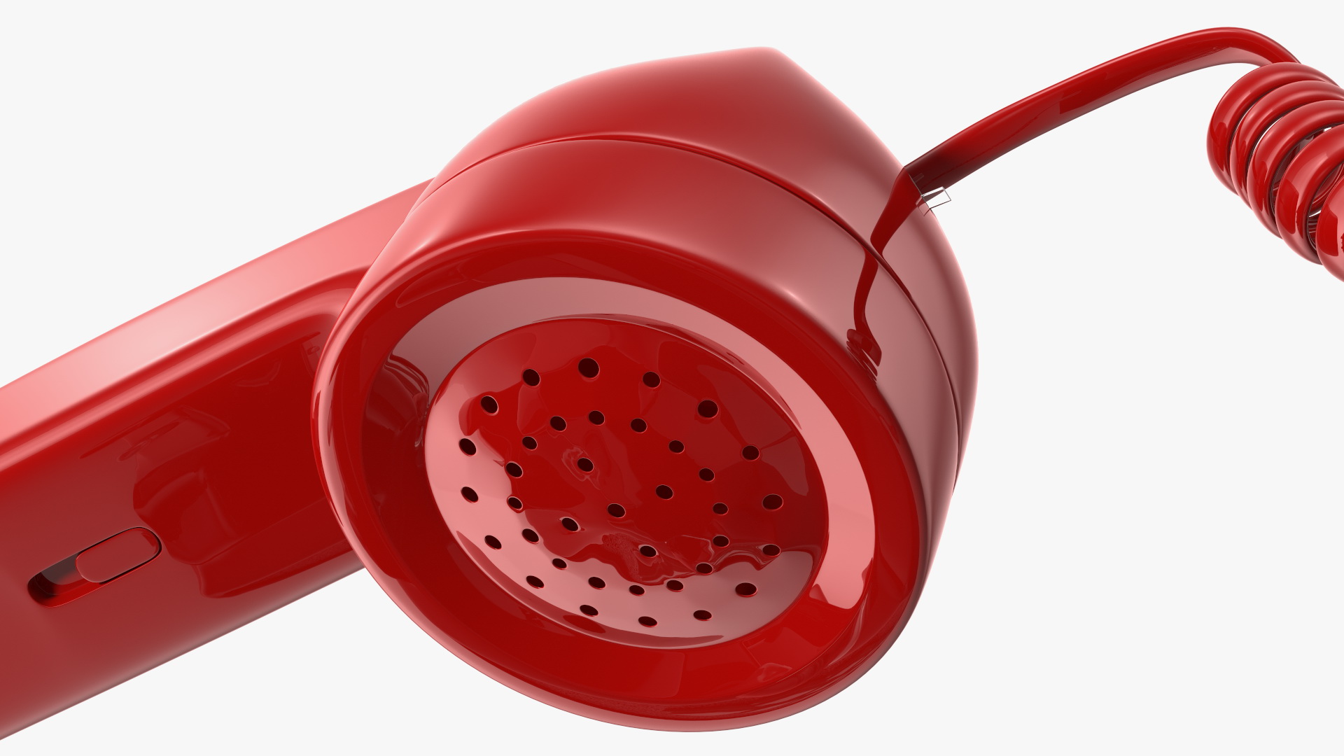 Bittel Vintage Retro Telephone Off Hook 3D model